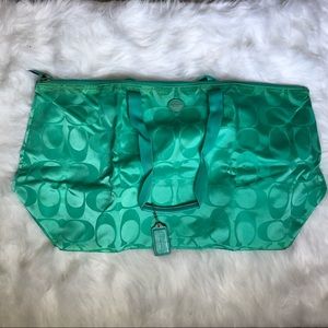 Large Coach Travel Bag